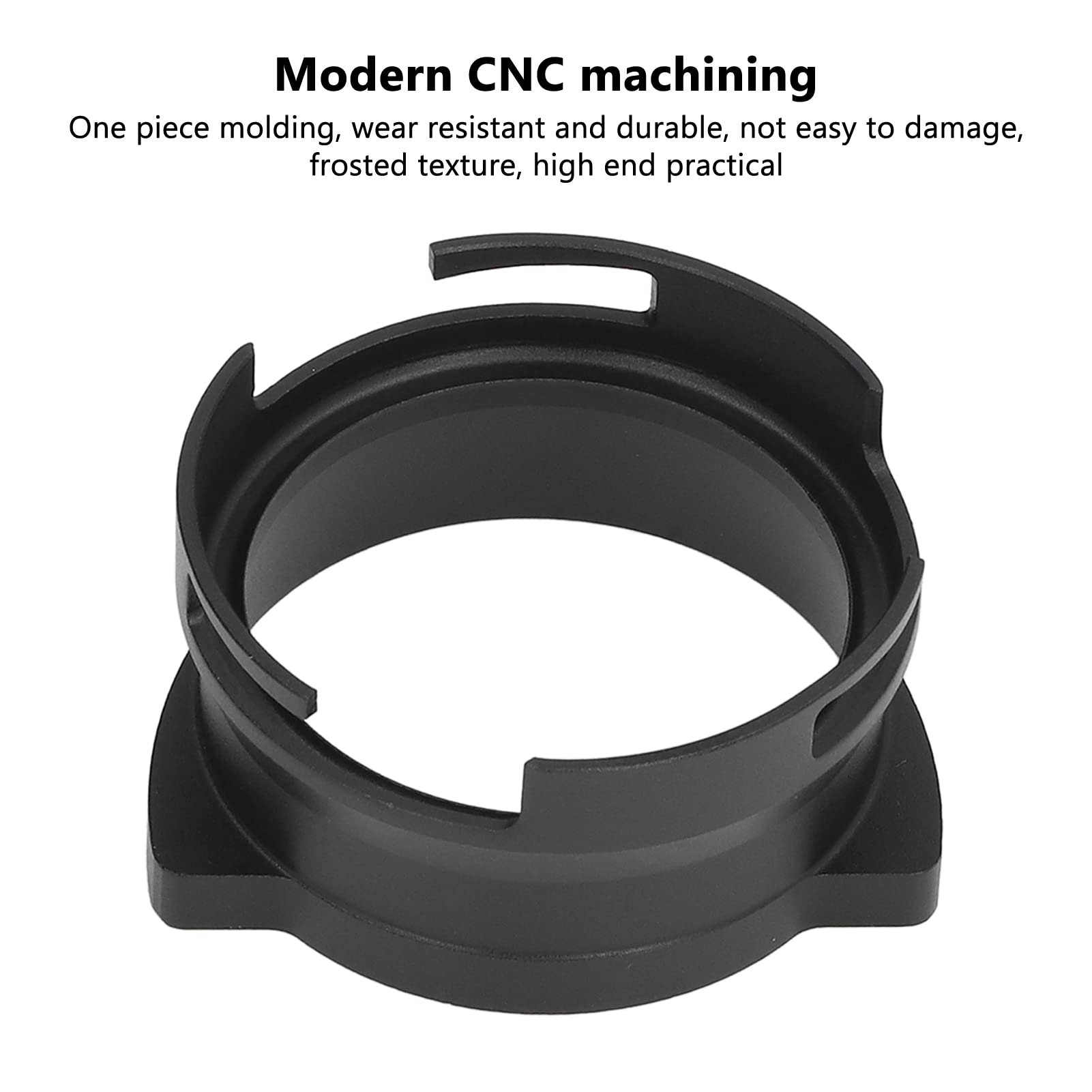 Anillo Dosificador Tgoon Negro para Cafetera Espresso 54mm Serie 8