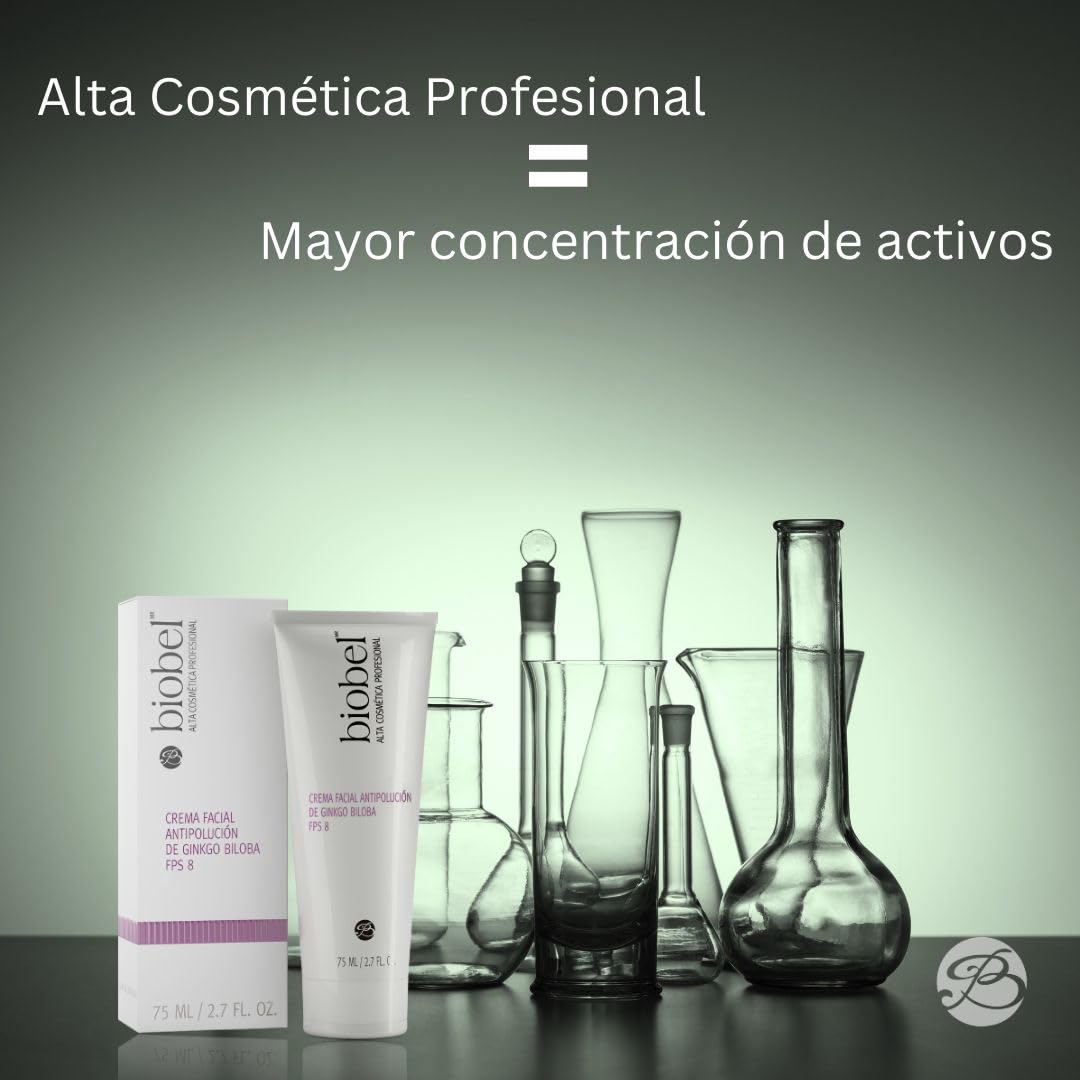 Biobel Crema Facial Antipolución de Ginkgo Biloba FPS-8 75ml