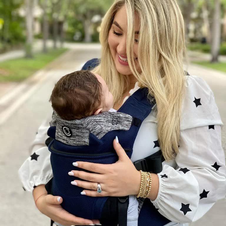 Contours - Portabebés para recién nacidos a niños pequeños | Journey GO 5 posiciones convertible fácil de usar con bolsillos para hombres y mujeres, cara hacia dentro, cara hacia fuera, parte
