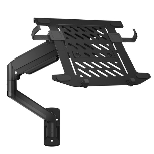 Soporte de Pared para Portátil WALI Ajustable de Movimiento Completo para Visualización de Computadora 2 en 1