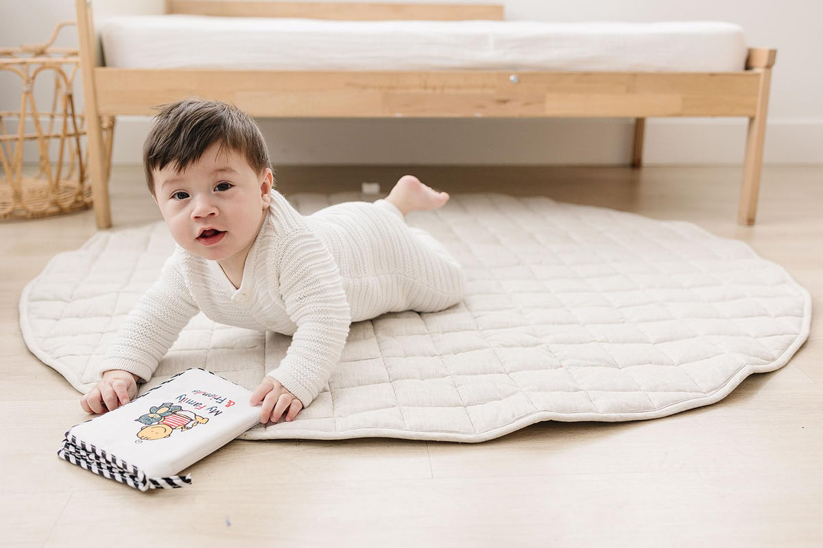 Álbum de Fotos de Tela Suave Baby First para Bebé, Seguro y Fácil de Limpiar