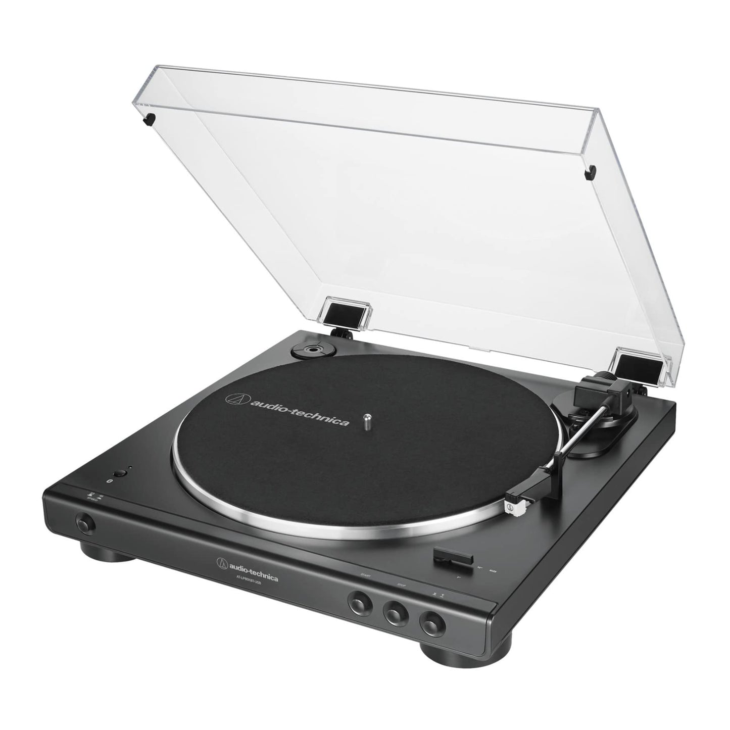 Audio-Technica AT-LP60XBT-USB-BK Tocadiscos Totalmente automáticos de tracción por Correa con Bluetooth y USB