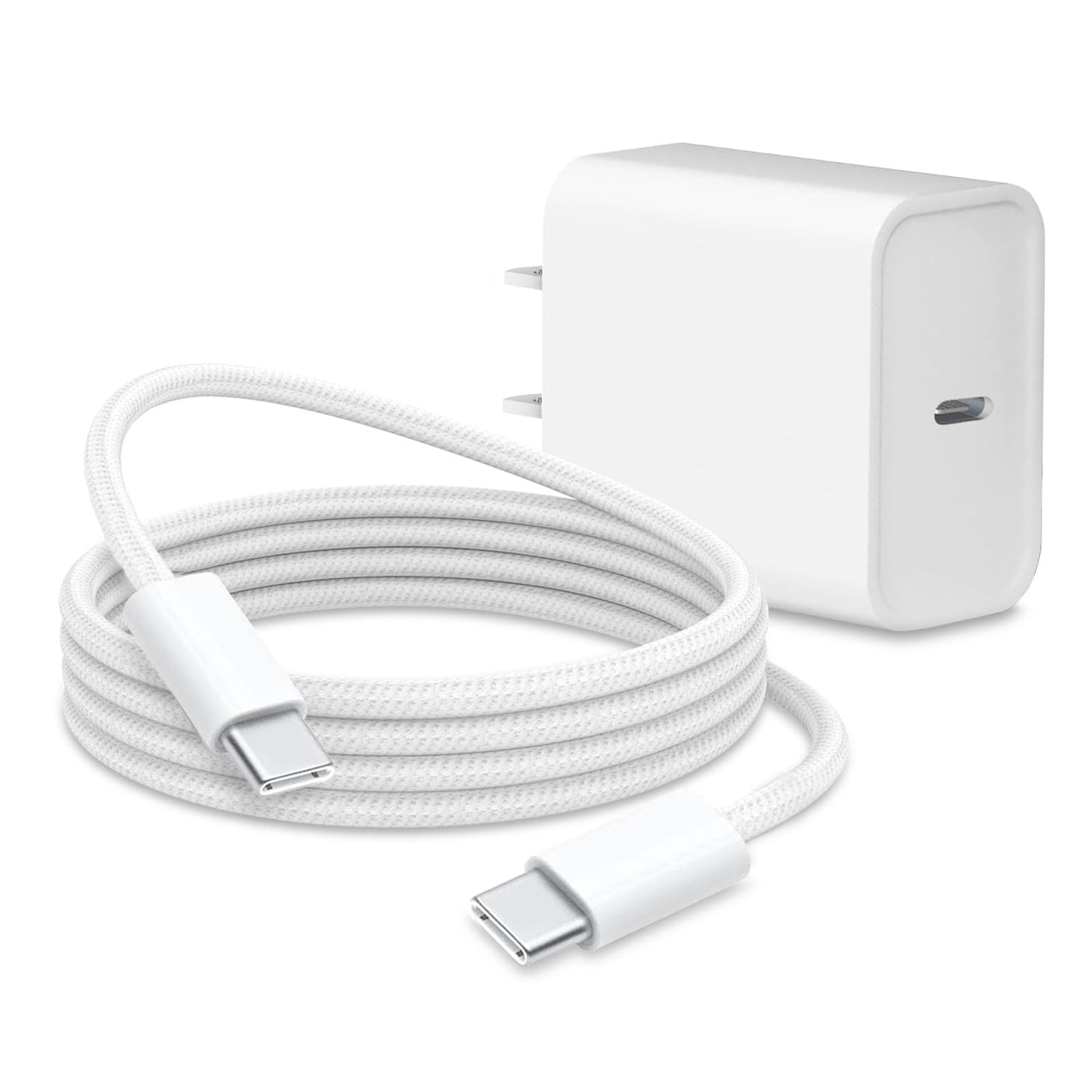 Cargador de pared para AirPods 4 USB C de 20 W para AirPods 4 Gen, AirPods Pro 2 2nd, AirPods Max 2 (2024), Apple TV Remote 3rd/4th gen, TV 4K/Siri Remote 3 gen, iPhone 15/16, Pro Max, cable de carga