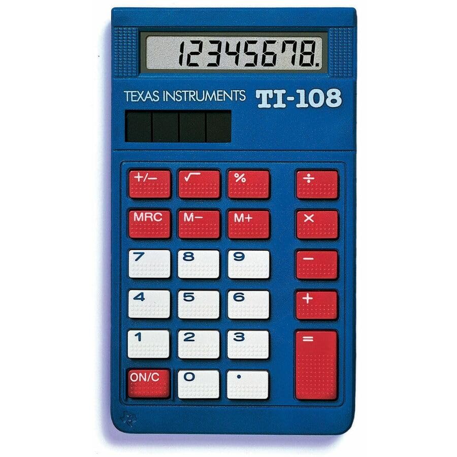 Calculadora Elemental Texas Instruments Ti-108