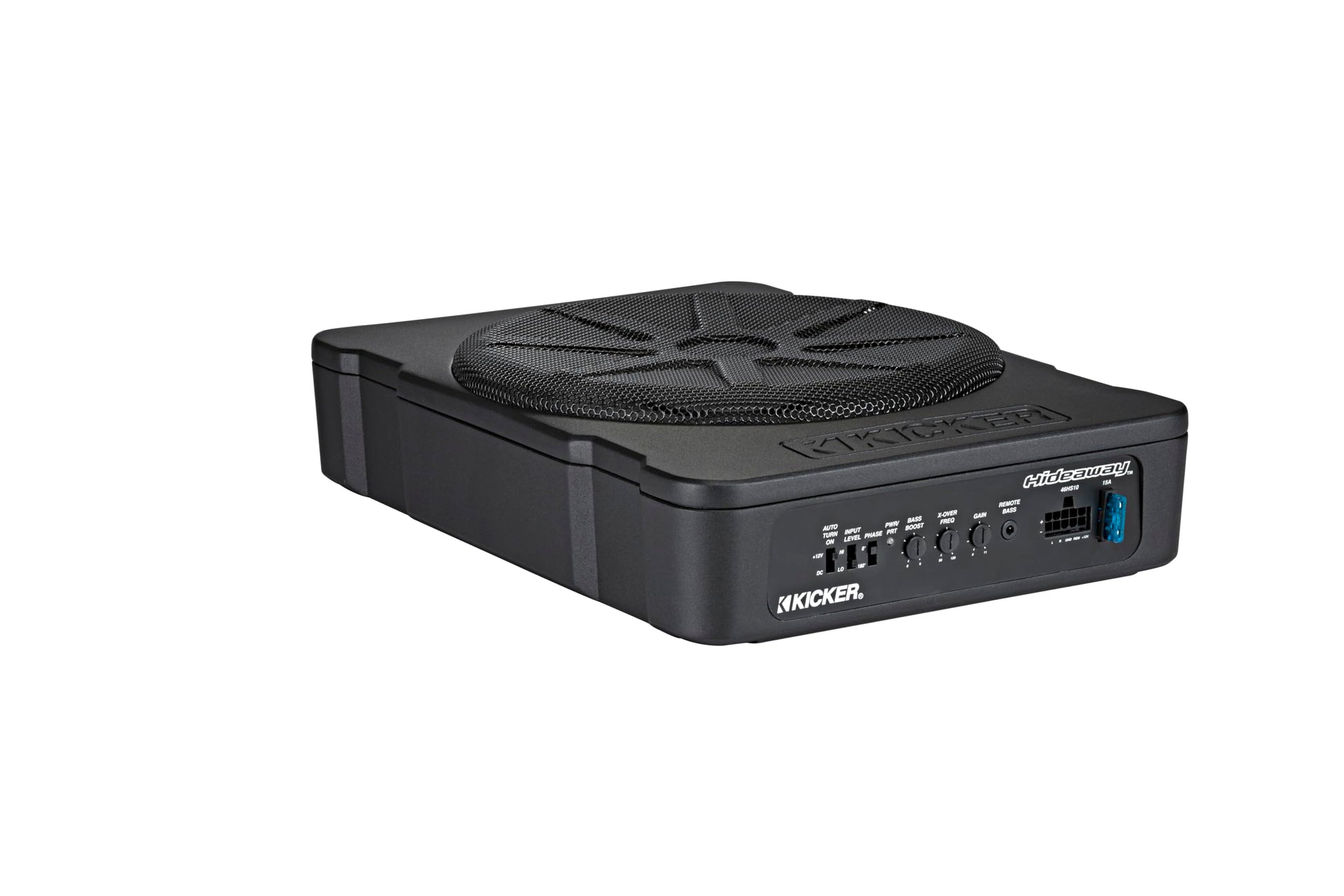 Kicker 51HS10 Hideaway - Subwoofer compacto de 10 pulgadas