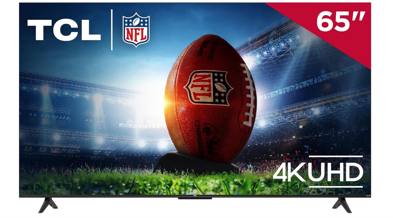Televisor 65 Pulgadas TCL 4K UHD HDR Compatible Alexa y Google Assistant