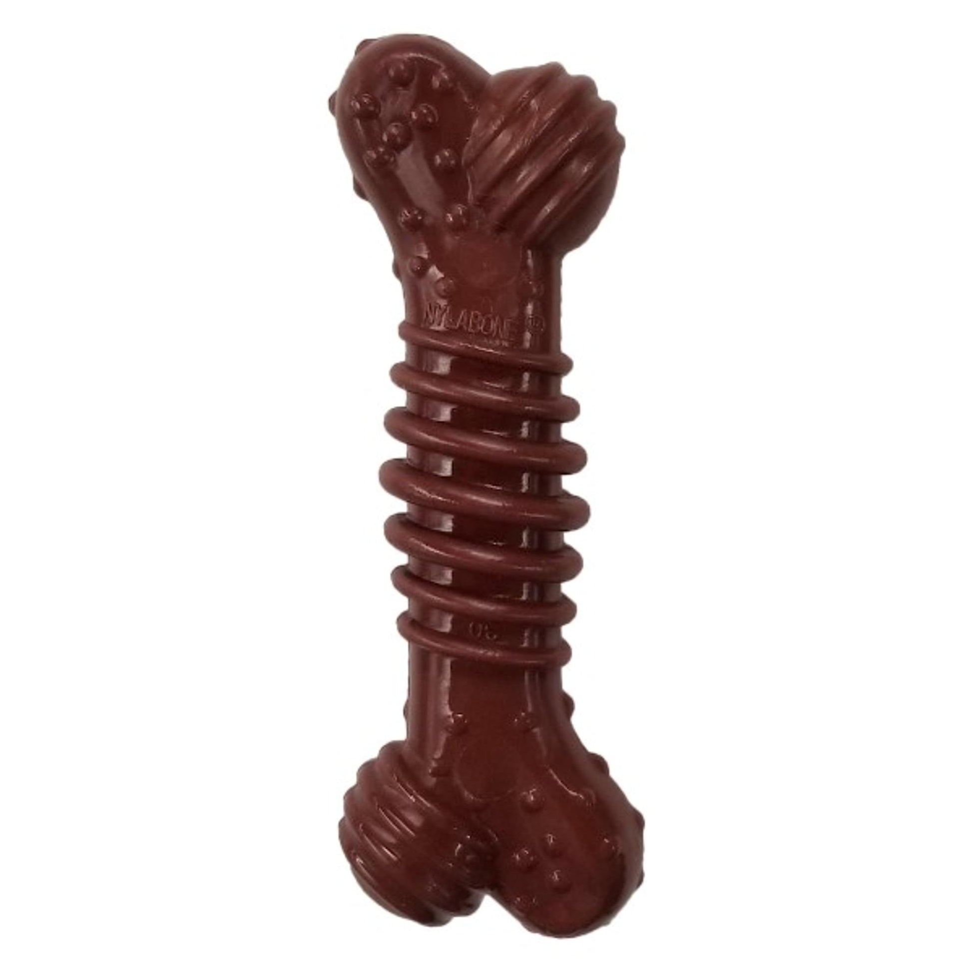Hueso Texturizado Nylabone Dura Masticar Marrón Sabor Medley Regular/Small