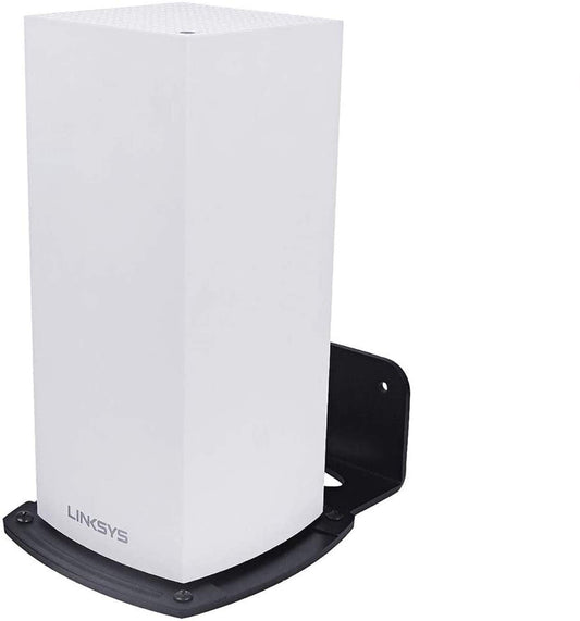 Soporte de Pared Linksys Velop Blanco para Enrutador WiFi 6 de Malla con Fácil Instalación y Ahorro de Espacio