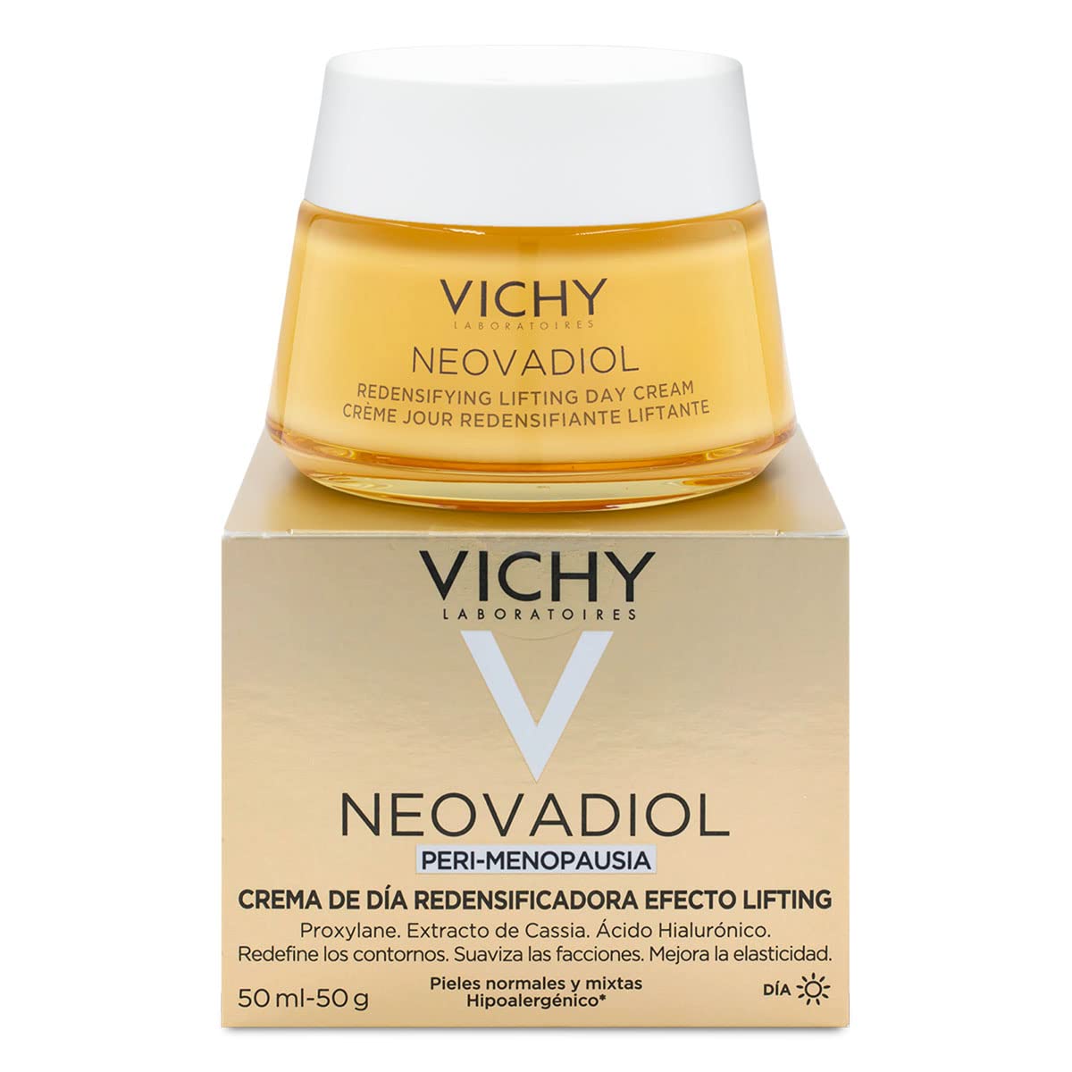 Crema de Día Peri-menopausia Reafirmante y Redensificante con Efecto Lifting Vichy Neovadiol 50 ml