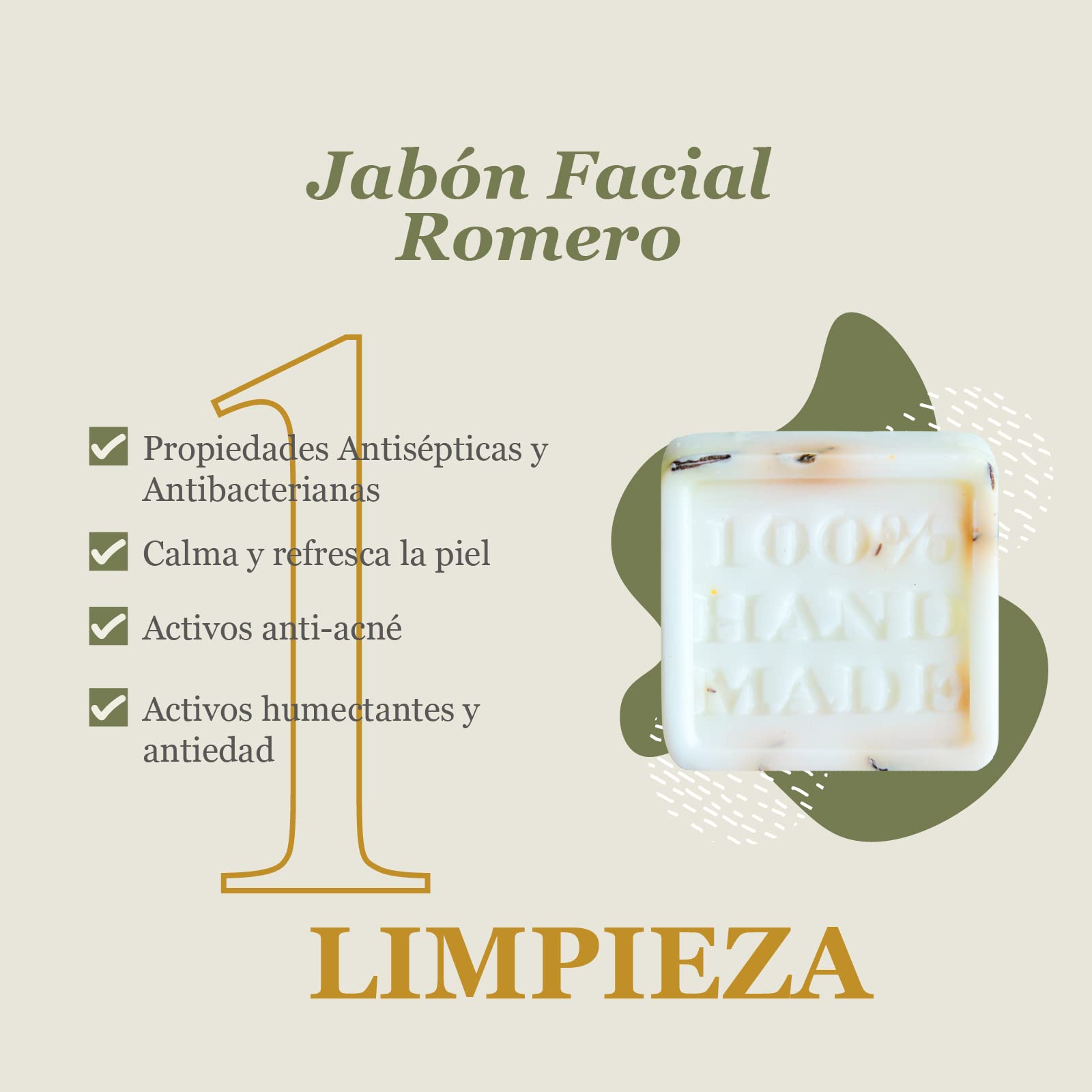 Kit Facial Hombres MatiMati-Rutina, Limpieza, Humectación, Cuidado Facial 1 pieza