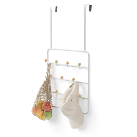 Perchero de Puerta Umbra Blanco ESTIQUE