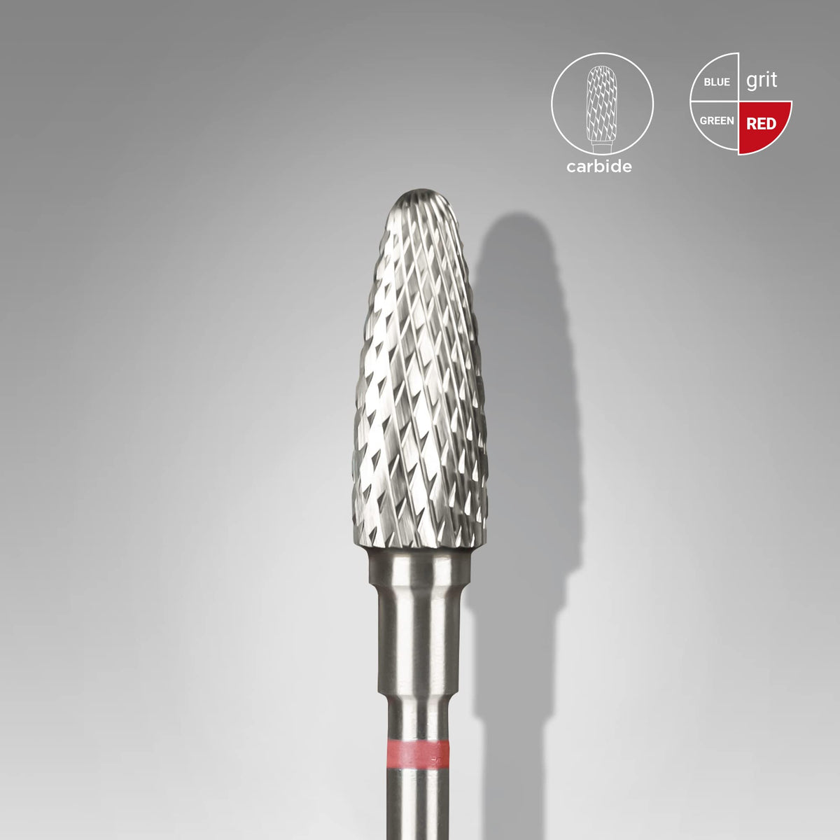NashlyNails- Brocas de carburo para uñas STALEKS PRO Expert de 5 mm, pieza de trabajo de 13 mm, herramientas para uñas para manicura rusa