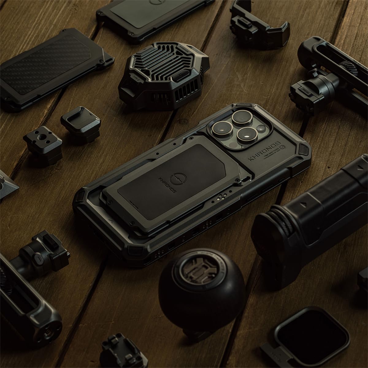Concentrador USB-C Tilta Khronos Gris Espacial Rendimiento de Alta Velocidad para SSD