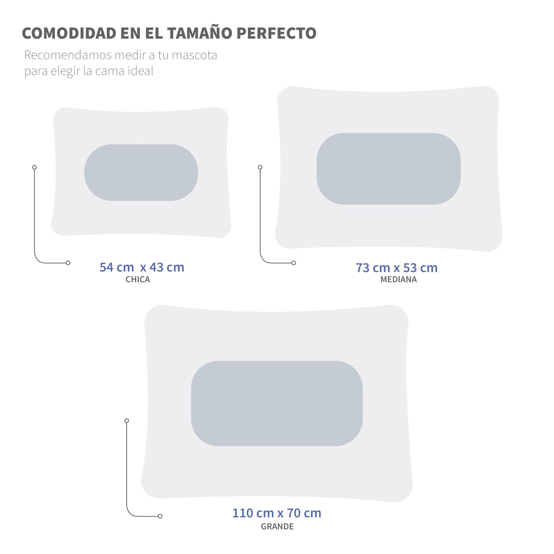 Cama para Mascotas PET TO BED Marino Suave Esponjosa Acogedora Térmica Lavable