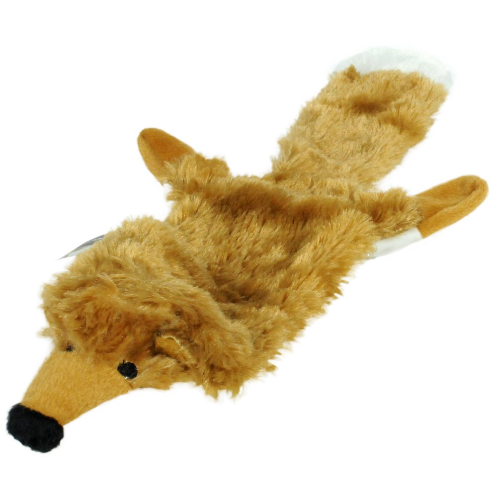 Hyper Pet Critter Skinz Fox Juguete de Peluche para Perro con chirriador, Grande