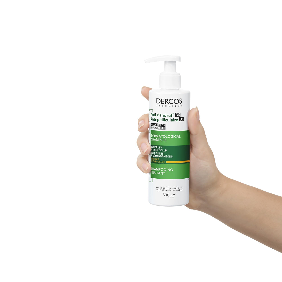 Vichy Dercos Shampoo Anti Casp Sec, 390 ml