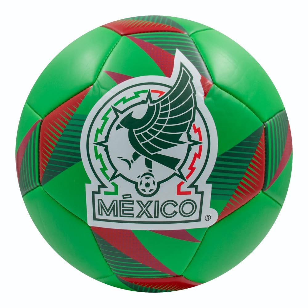Balón de Fútbol Voit No. 5 Selección Nacional Mexicana Multicolor Speedball S150 para Entrenamiento
