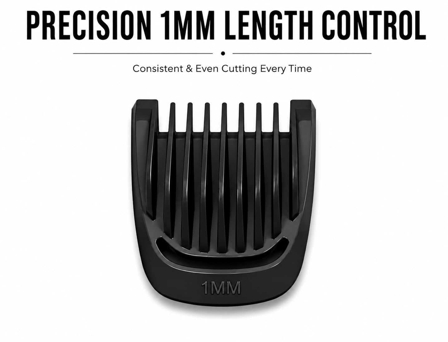 Recortadora de repuesto para barba de 1 mm para Philips Norelco Multigroom MG3750 MG3760 MG5750 MG5760 MG7750 MG7750 MG7770 MG7790 MG7791