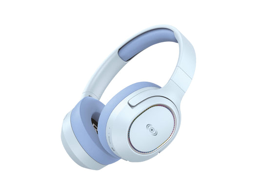 CONTROL EXPERT Audífonos Bluetooth 5.3 Inalámbricos 30 Horas de Reproducción Auxiliar 3.5mm Larga Duración. (Azul)