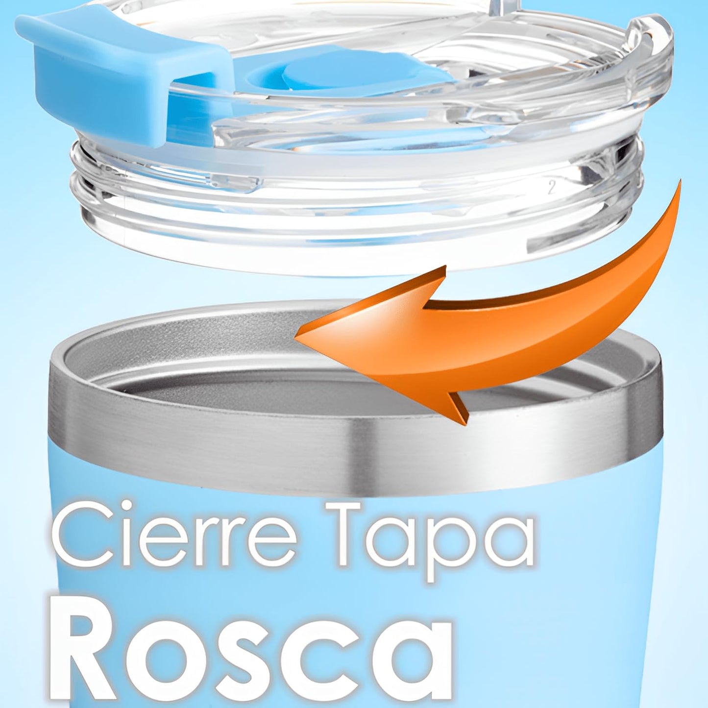 PopYum Vasos Térmicos de Acero Inoxidable de 9 onzas con tapa y popote, Paquete de 2, anti derrame, apilables, para bebés y niños pequeños, de triple pared y sin BPA. Azul y Verde