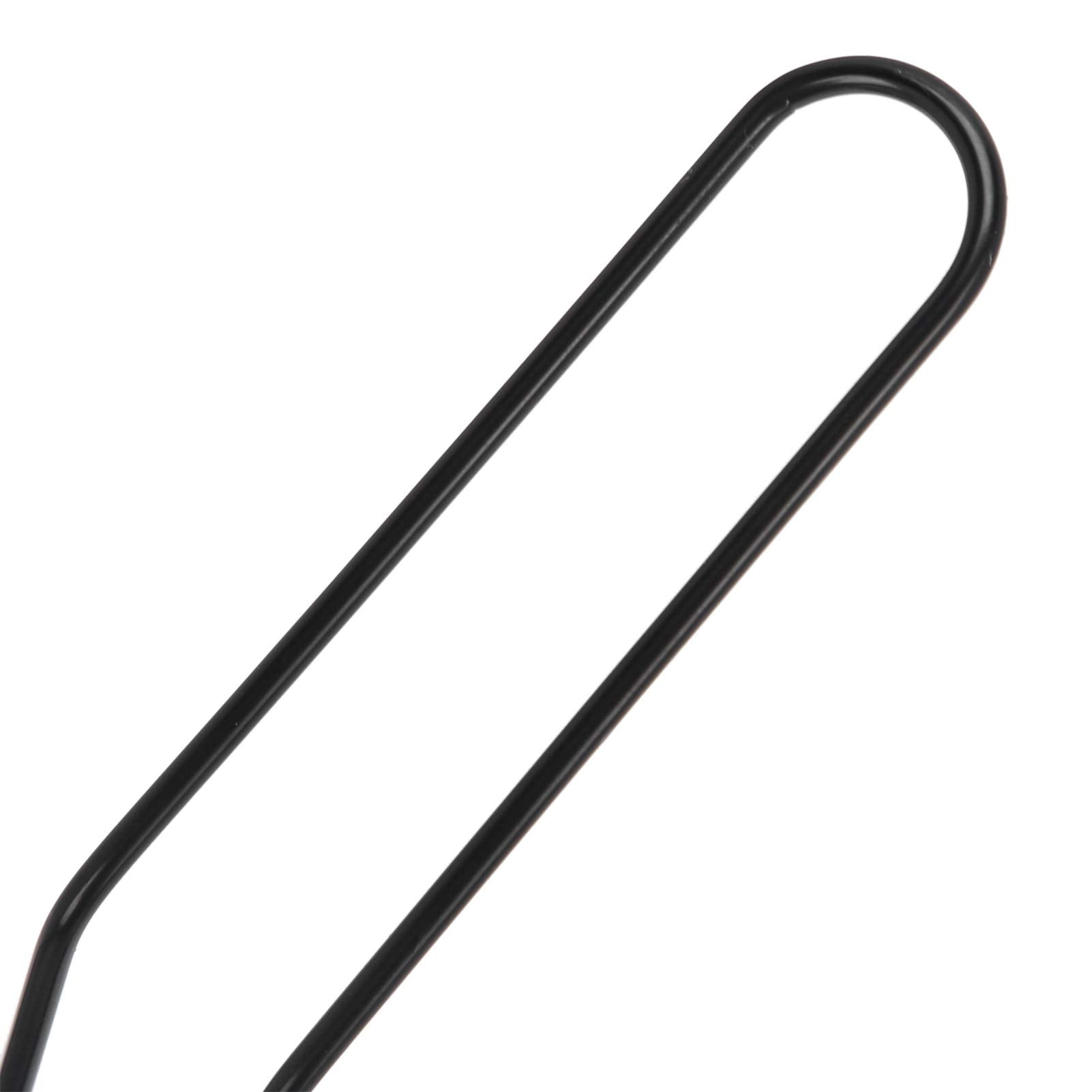Cesta de Papas Fritas Cestas de Papas Fritas 4 Piezas Cesta de Red para Freír de Acero Inoxidable Colador de Cocina para Papas Fritas Comida Herramienta de Cocina(Negro)