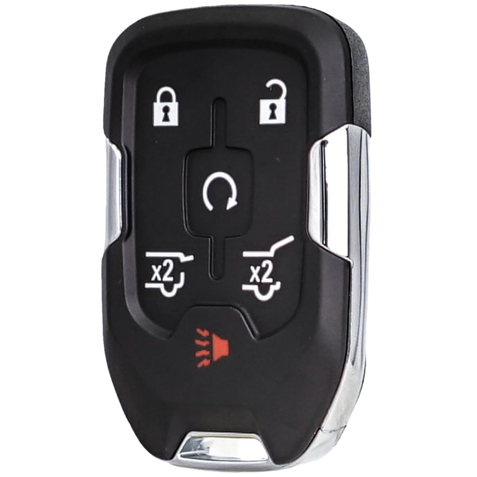 Llavero de repuesto para Chevy Suburban Tahoe GMC Yukon/Yukon XL Denali 2015 2016 2017 2018 2019 2020 botón de arranque inteligente de proximidad sin llave 13580804 autoprogramable
