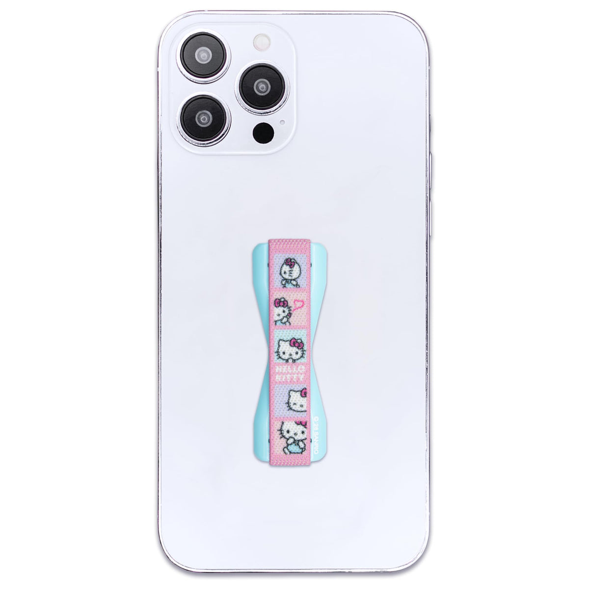 Agarre Universal para Teléfono Hello Kitty LOVEHANDLE Negro Compatible con Carga Inalámbrica