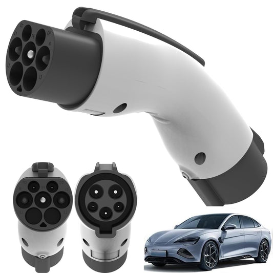Adaptador YIYAHA para BYD JAC Geely Convierte Type1 a GB/T 7KW 32A para Vehículos Eléctricos Chinos