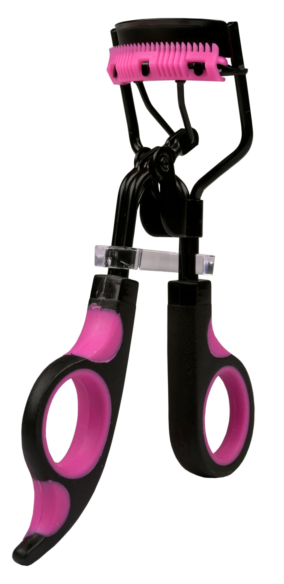 Bausse Rizador de Pestañas Profesional, Negro y Rosa, Herramienta de Belleza para Maquillaje de Ojos, Accesorio para Dar Curvatura y Forma a las Pestañas