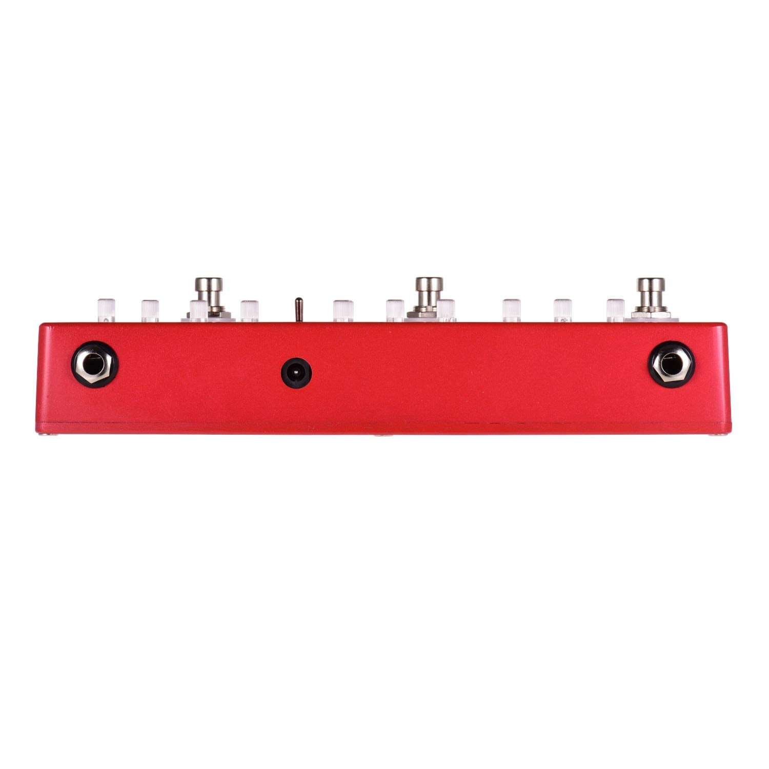 DC5 Pedal multiefectos de guitarra 6 en 1 Delay + Chorus + Distortion + Overdrive + Booster + Buffer Full Metal Shell con True Bypass