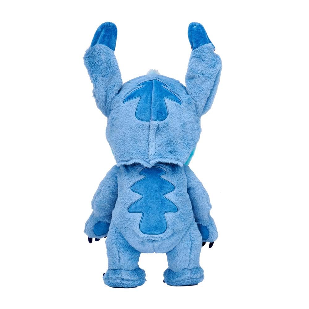 Disney Stitch FX - Peluche de Stitch de Lilo & Stitch, Peluche Electrónico de 45 cm, 100+ Combinaciones de Acciones y Sonidos, Juguete Realista con Sensores y Reacciones, 6+ años, Famosa (TTC29000)