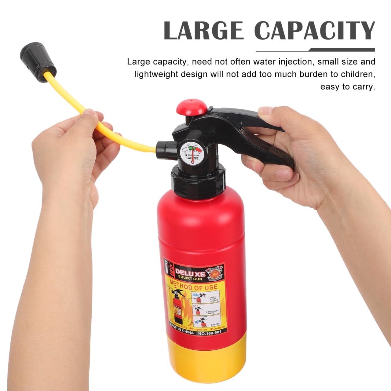 Cabilock Juguete De De Agua De Fuego Juguete De Lucha Al Aire De Agua Juguete De Presión De Aire De Agua De Agua Fuego 2a10bc El Plastico Rociar Agua Detector Niño