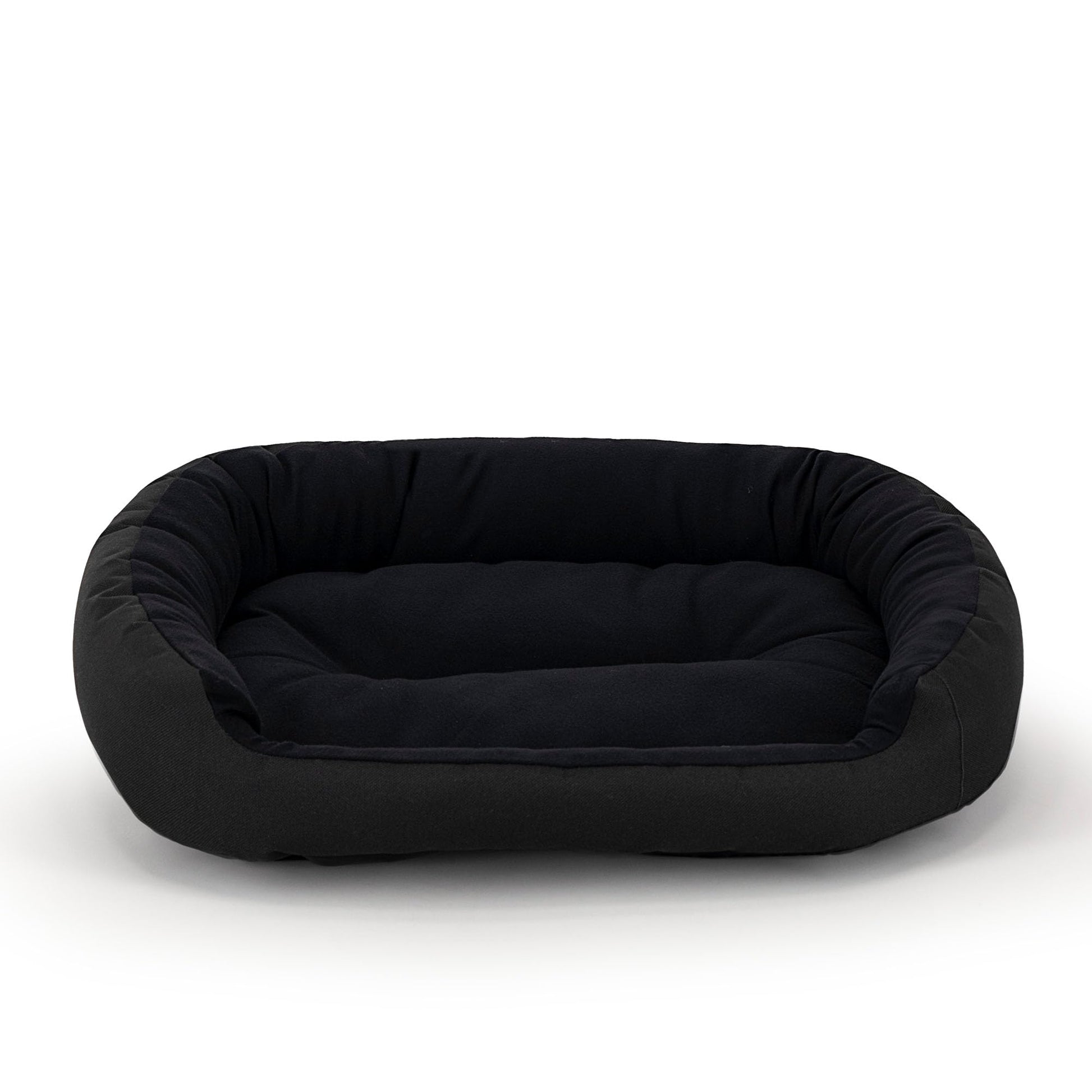 Cama Resistente para Perro PETS APPAREL HILLS Negra Confortable con Relleno Suave