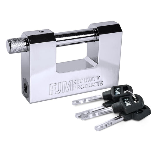 Candado de Seguridad FJM Security Triple Cromado D 0.95 cm Keyed Alike