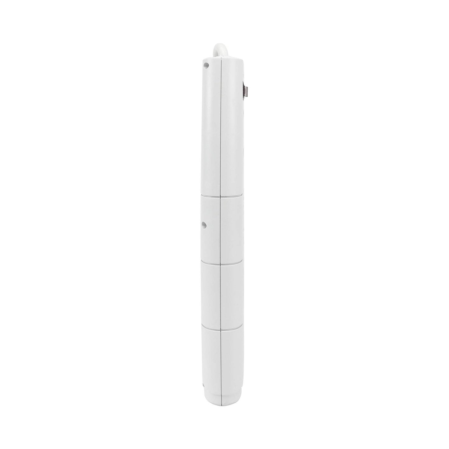 Barra Multicontacto Sanelec Blanco con Supresor de Picos y 2 USB para Protección de Sobrecargas
