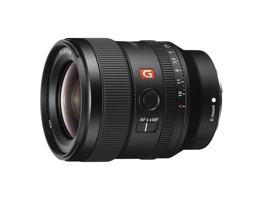 Lente Angular Fijo Sony G Master 24mm F1.4 Montura E Full Frame