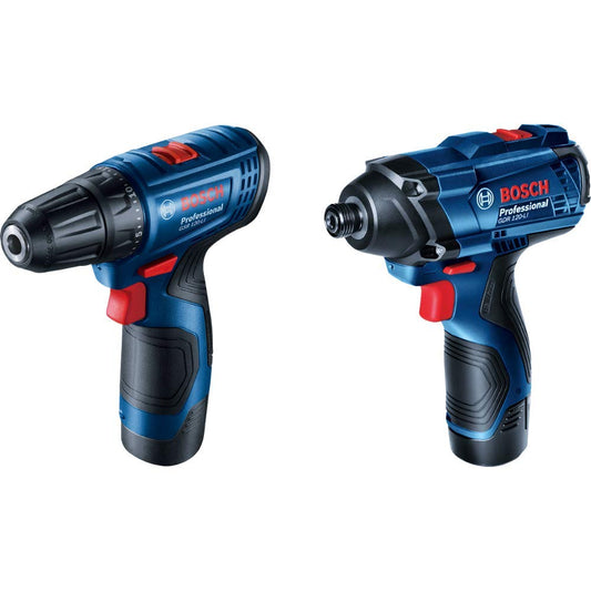 Bosch Kit Atornillador GSR120 y GDR120 12V Llave de Impacto