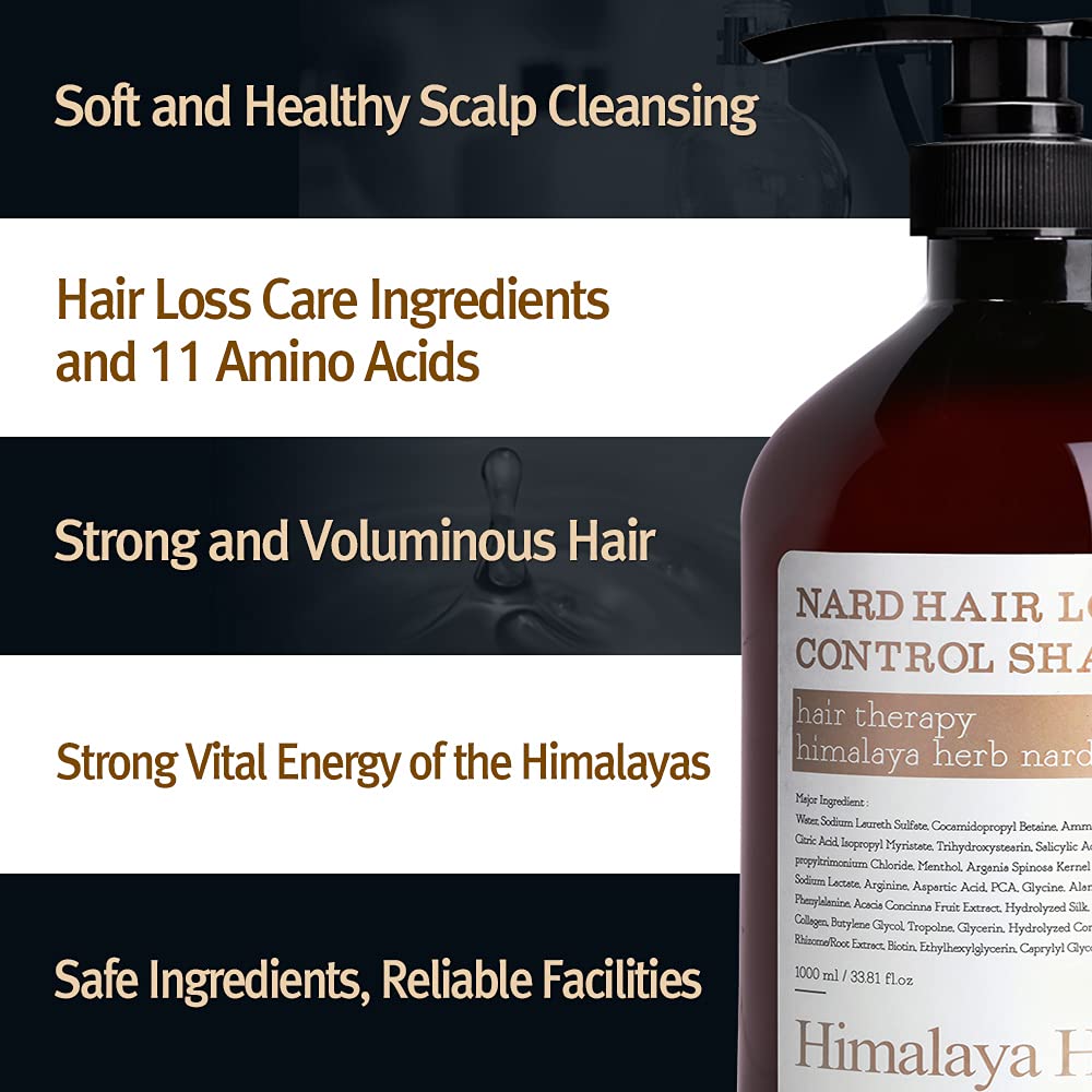 Shampoo Bouquet Garni Control Caída de Cabello con Ingredientes Naturales y Aceites para Mujer