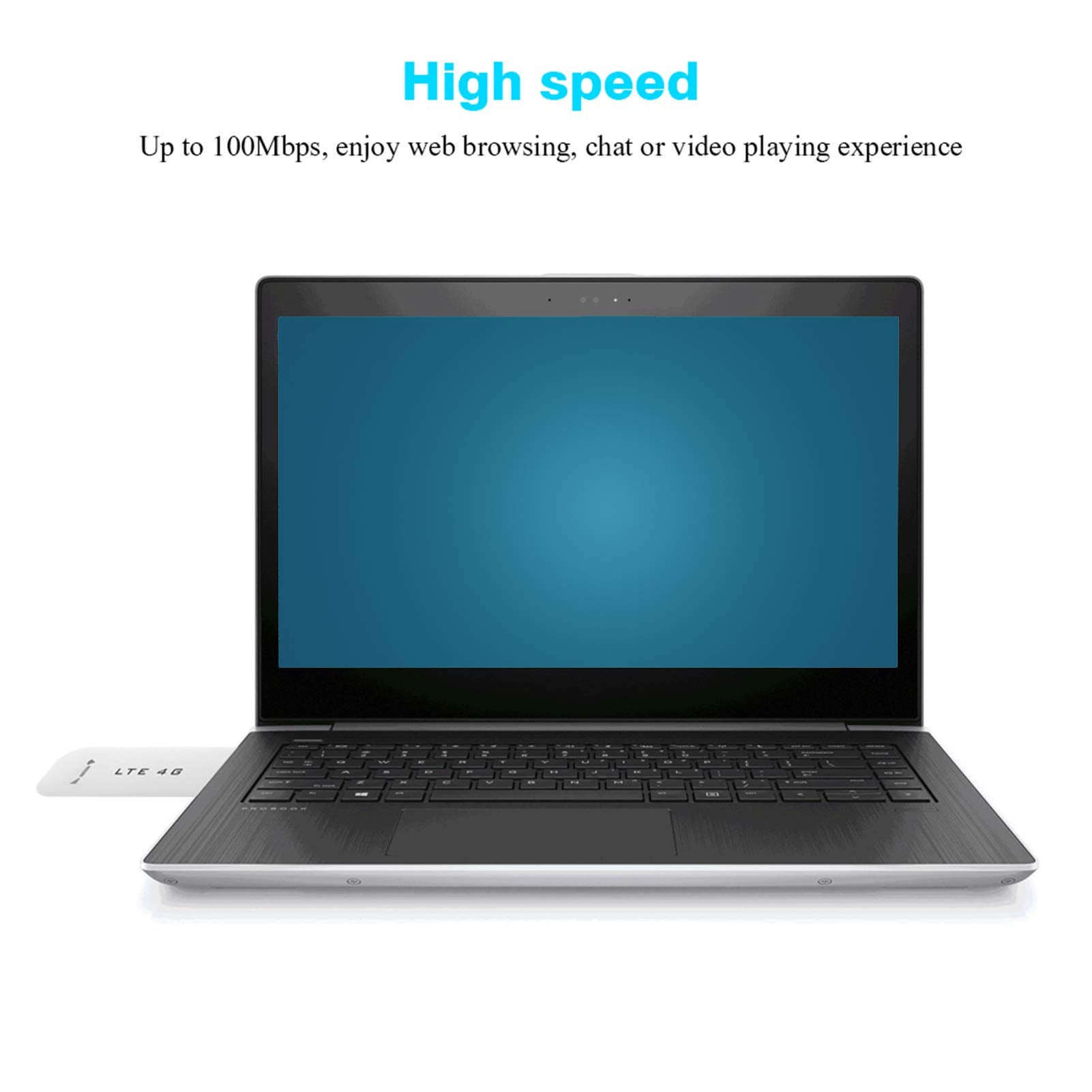 Router Móvil ASHATA Blanco Punto de Acceso Portátil 4G/3G 100 Mbps Con Función WiFi