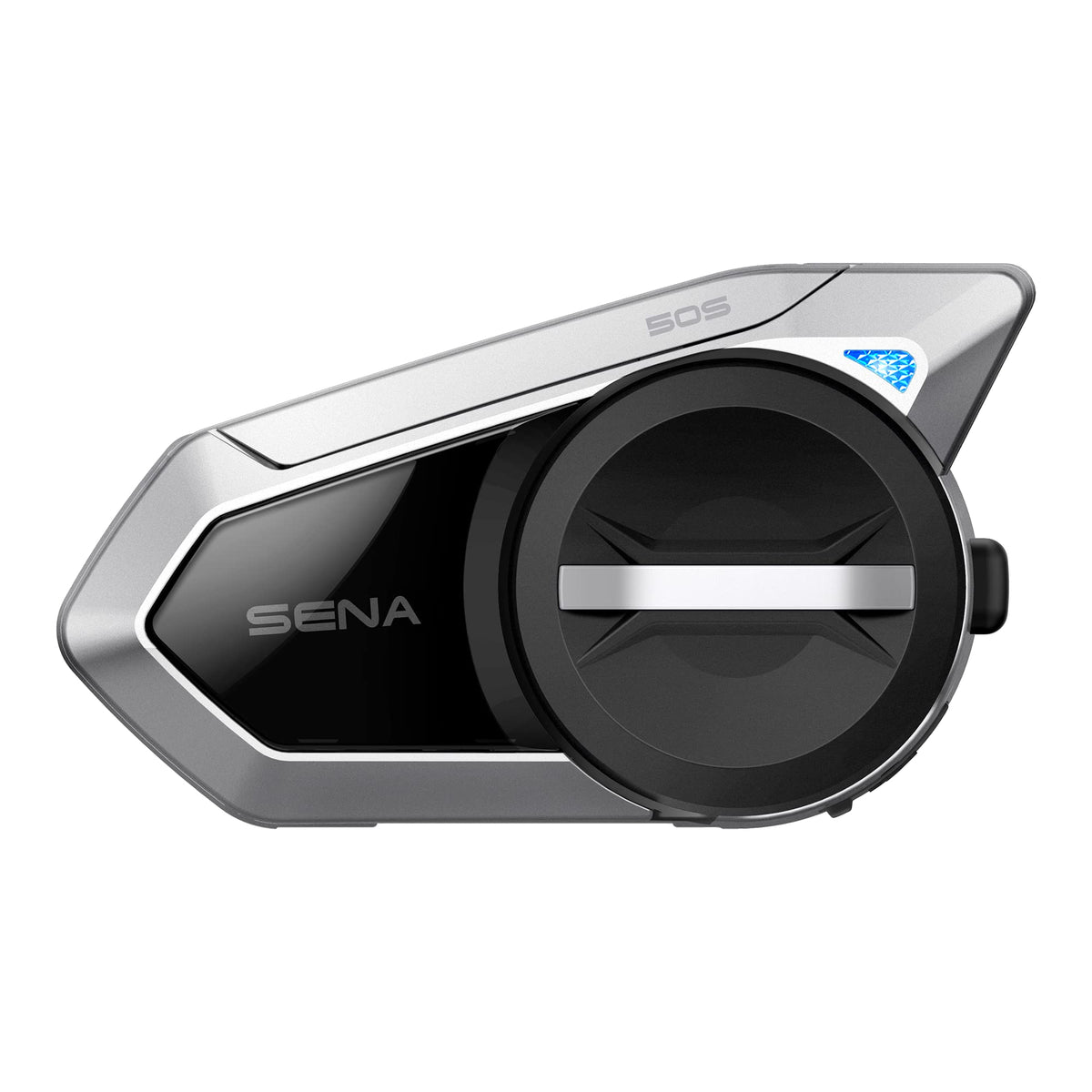 Auriculares Bluetooth Sena 50S Negro con Sonido Harman Kardon y Sistema de Intercomunicación de Malla