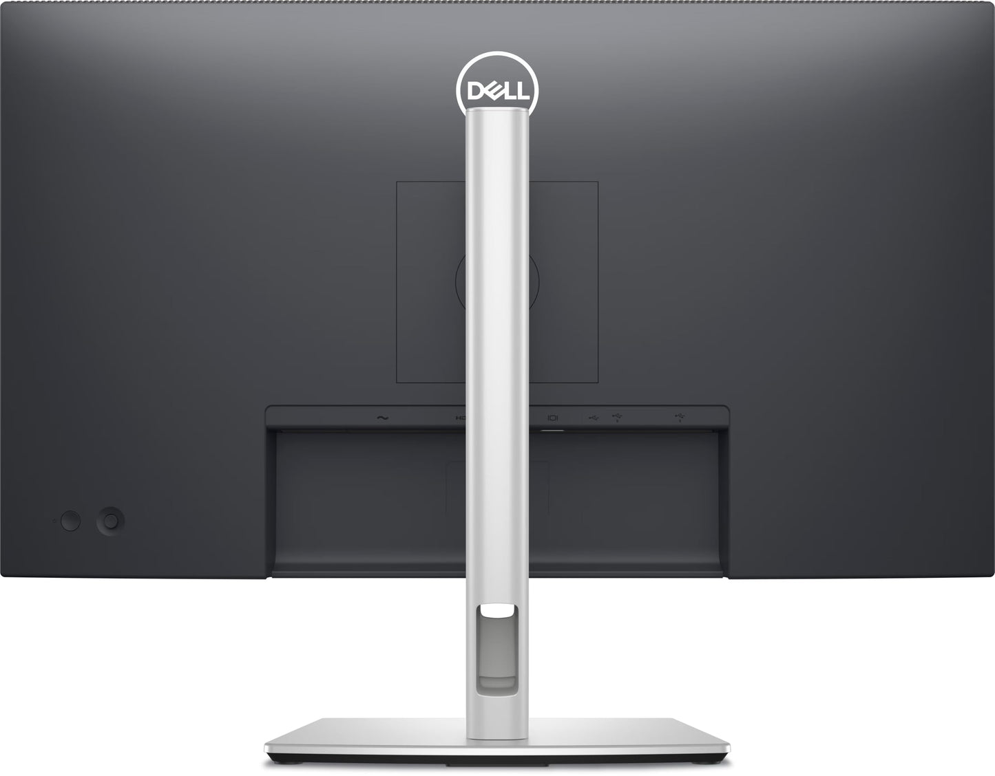 Dell P2725H Monitor Full HD (1920 x 1080) de 27 Pulgadas, 100Hz, IPS, 5 ms, 99% sRGB, USB-C, DisplayPort, HDMI, VGA, 4 Puertos USB, 3 años de garantía, Color Negro
