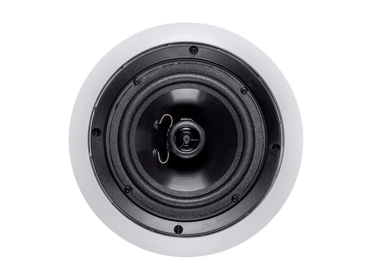 Mono Aria 2-Way Polypropylene Ceiling Speakers - 6.5 Inch (Pair) with Paintable Grille