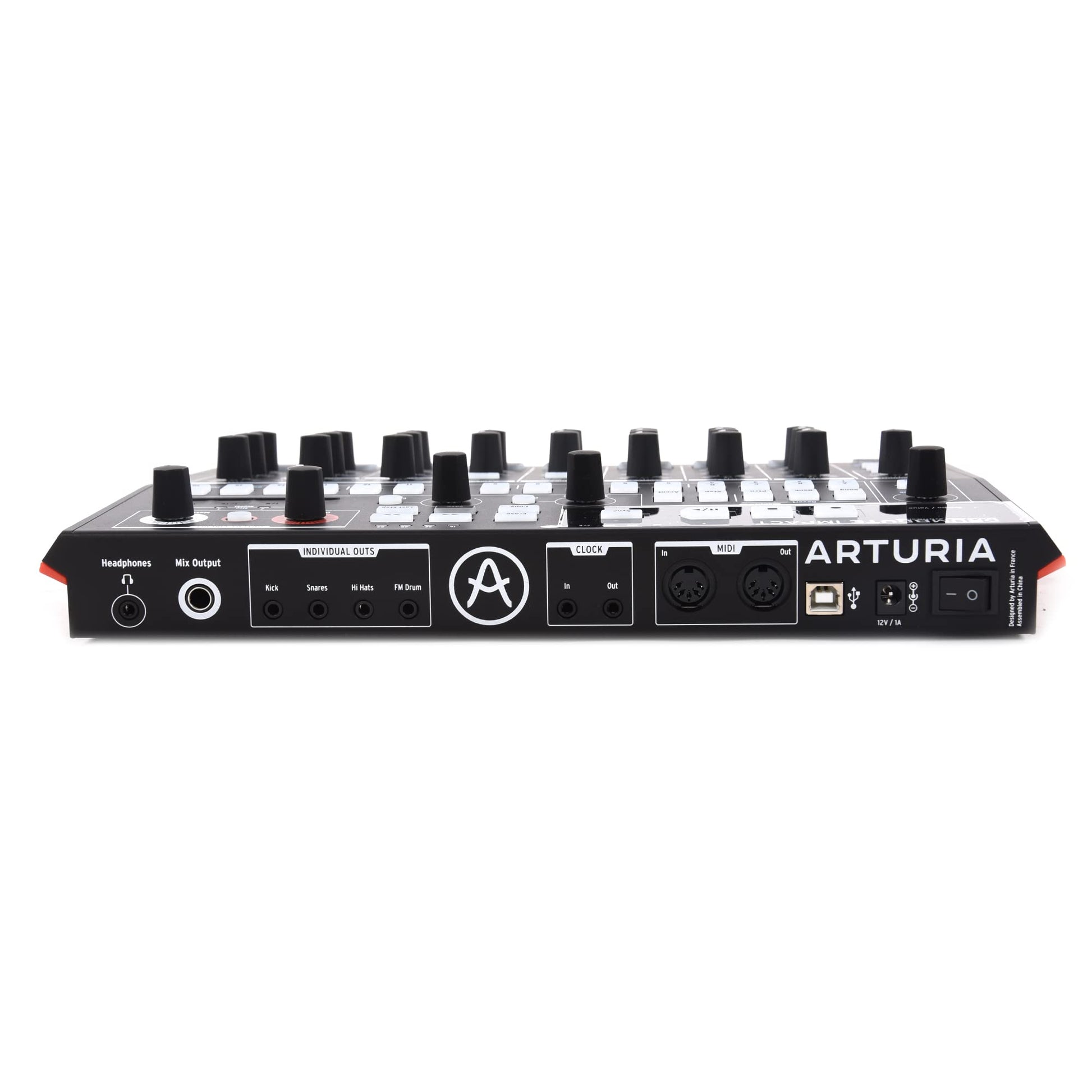 Arturia DrumBrute Impact Analog Drum Machine (negro)