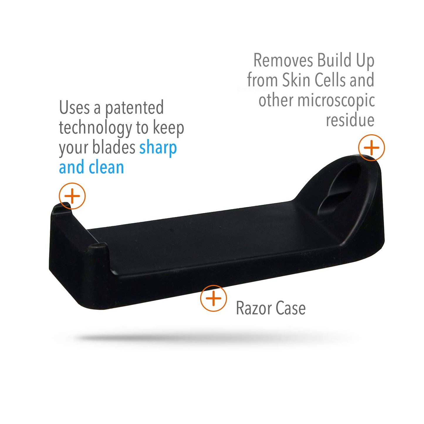 RazorPit Men's Razor Blade Sharpener, Black