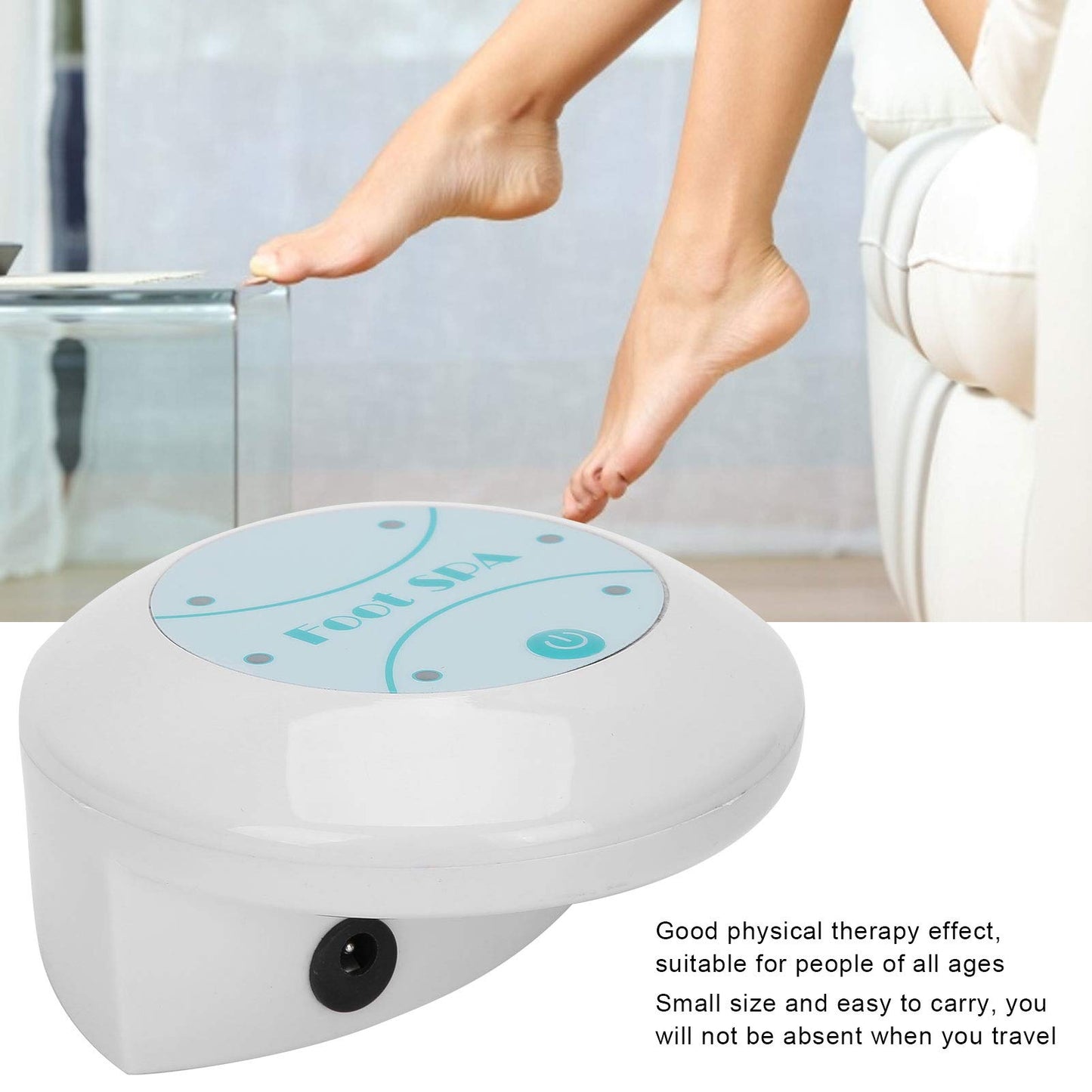Máquina para baño de pies, spa para baño de pies, portátil, pequeño, duradero, profesional, fácil de usar, para todas las edades, spa en el hogar(#2)