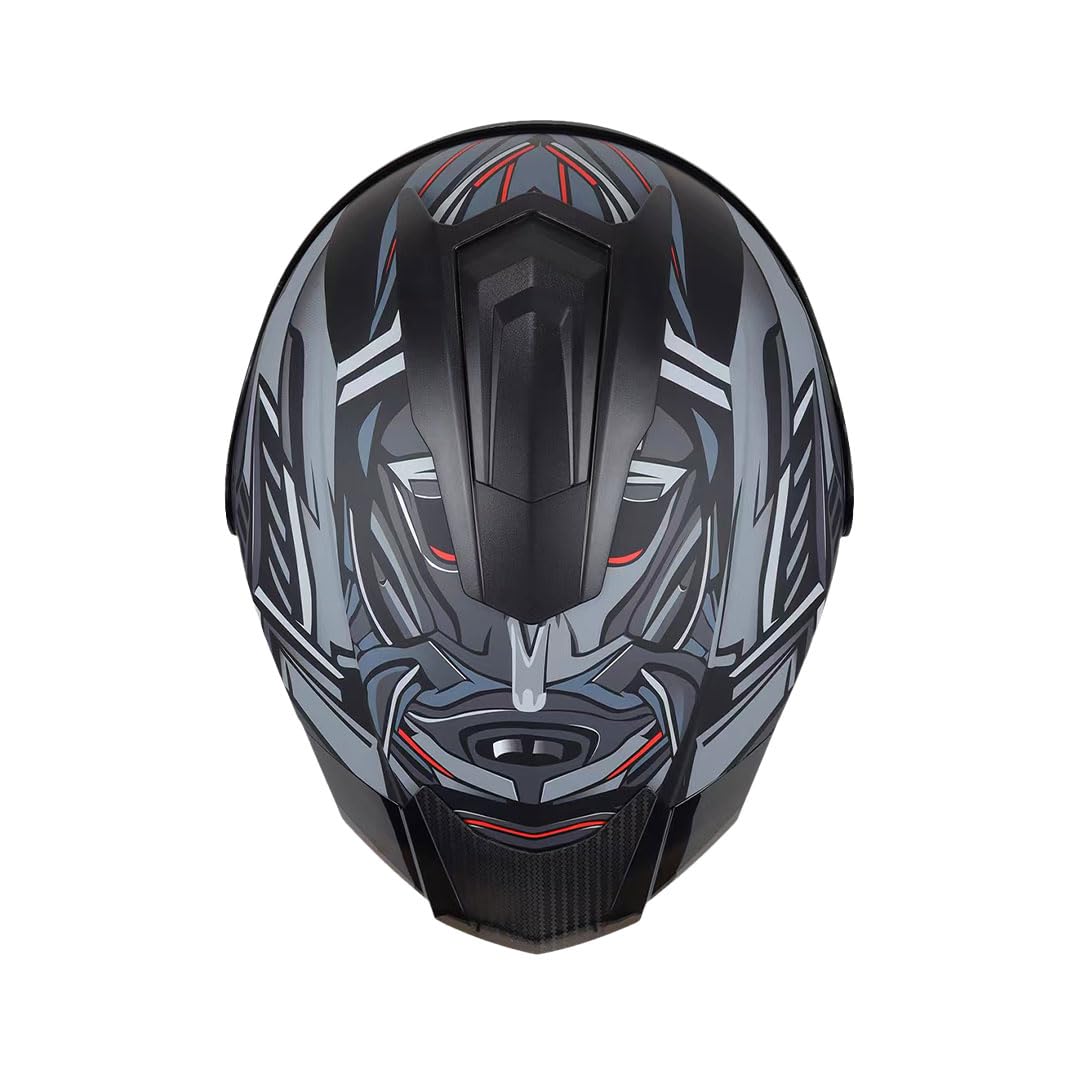 Casco Para Moto Integral BOSTON - Casco Motocicleta Marca EDGE - Visor Doble ANTIVAHO - Cascos Para Motos Certificados Dot Moto - Accesorios Para Moto Motocross Motocicleta Mujer Hombre Cascos De Moto