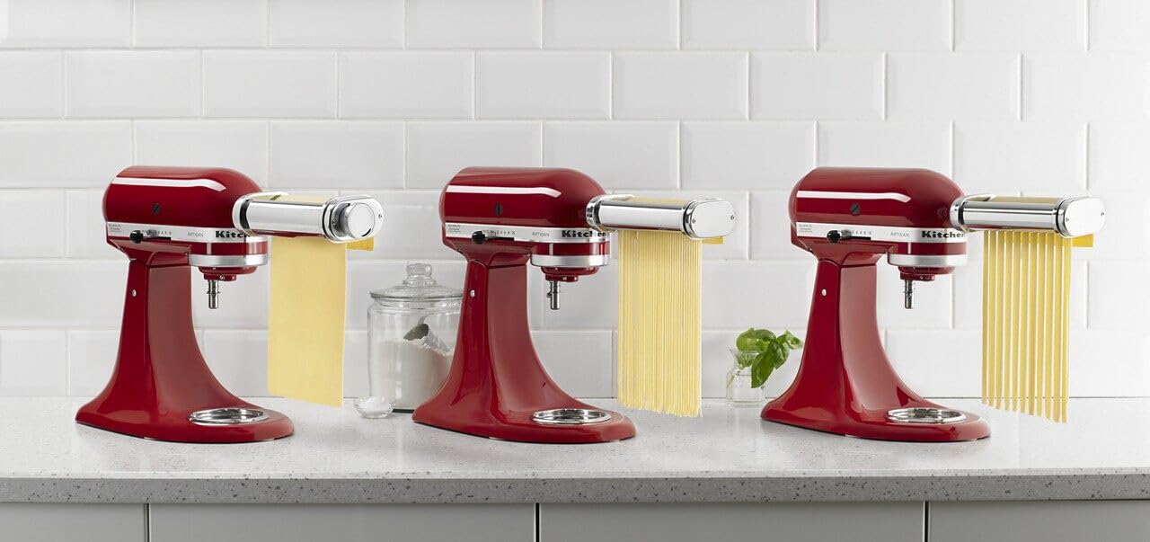 KitchenAid KSMPRA 3-Piece Pasta Roller & Cutter Set