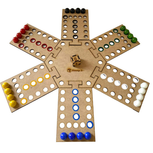 Juego de Madera Stamp it para 4 y 6 Jugadores
