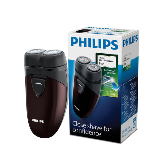 Afeitadora Eléctrica Philips Negra Portátil