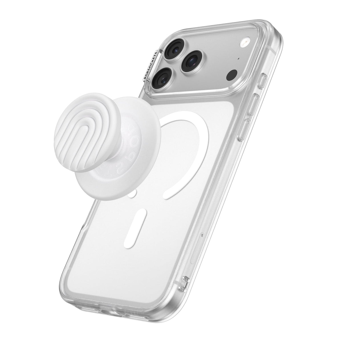 Empuñadura PopSockets MagSafe con Soporte Intercambiable para iPhone y Tablet